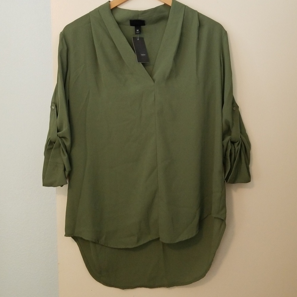 Army Green Blouse